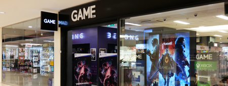 Game Retailer Page Banner