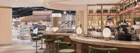 H Beauty Champagne Bar Retailer Banner Page