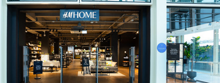 H&M HOME Retailer Banner Page