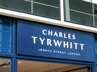 Charles Tyrwhitt Logo Frontage