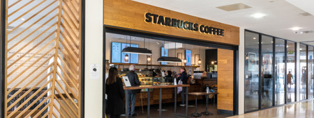 Starbucks Retailer Banner Page